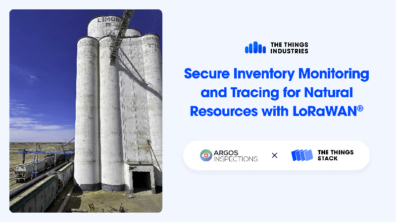 Secure Inventory Monitoring and Tracing for Natural Resources with LoRaWAN®