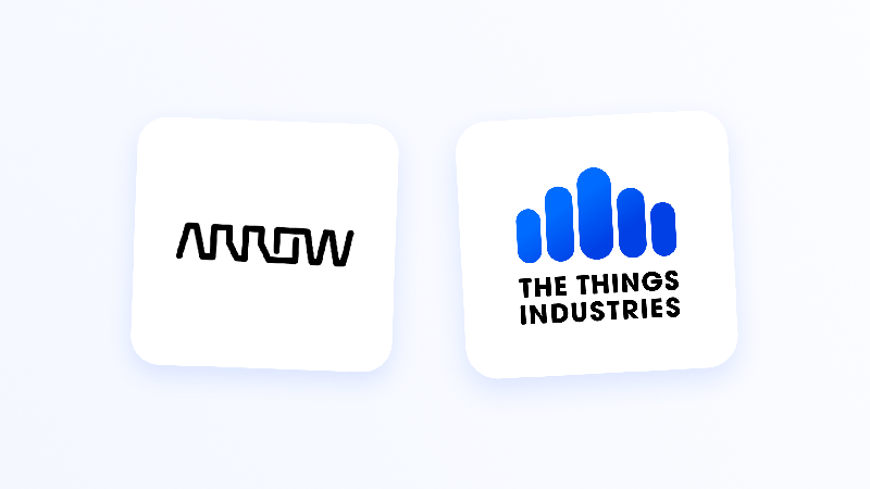 Get support on LoRaWAN® device design and manufacturing from Arrow Electronics and The Things Industries