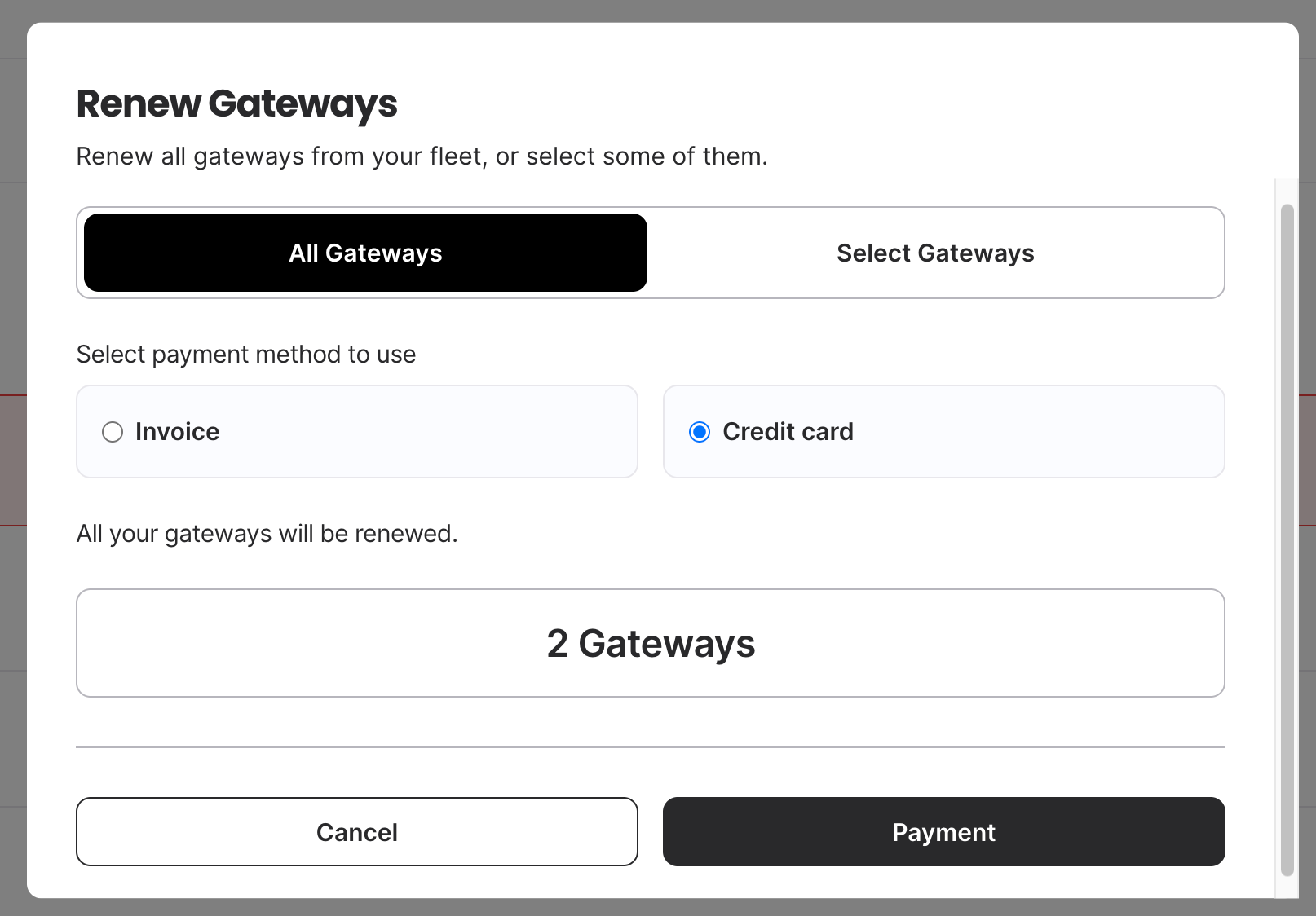 Renew all slots at once