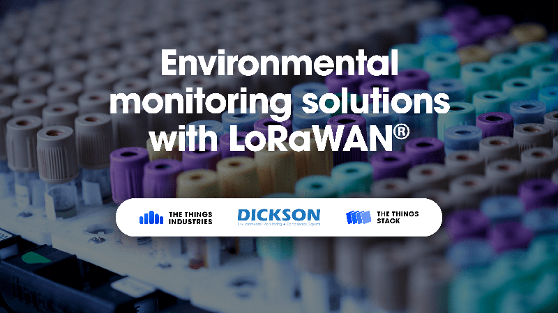 Environmental monitoring solutions with LoRaWAN®