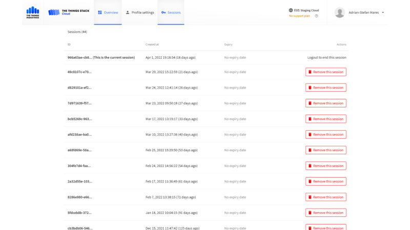 The Things Stack version 3.19 is released
